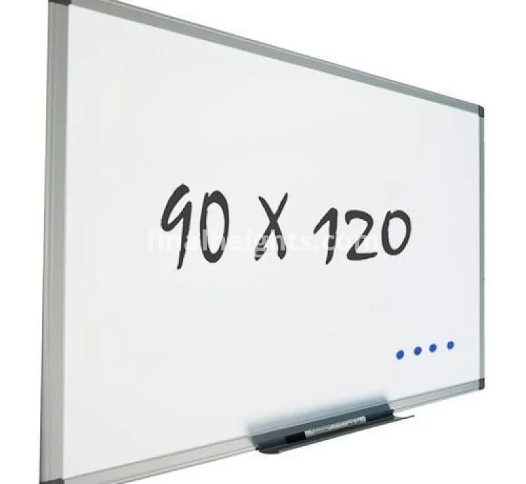 Whiteboard (90cmX120cm) With 3pcs Of Markers & Eraser
