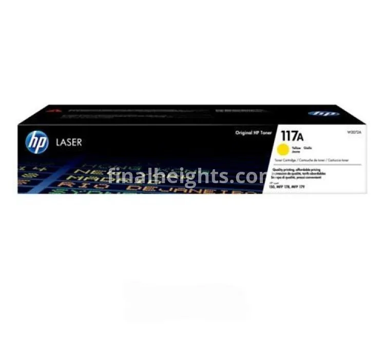 Hp Original 179fnw,178nw,150nw 117A Yellow Toner Cartridge - W2072A - Yellow