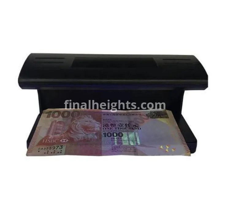 Electricity&Dry Cells Fake Money Detector-Black
