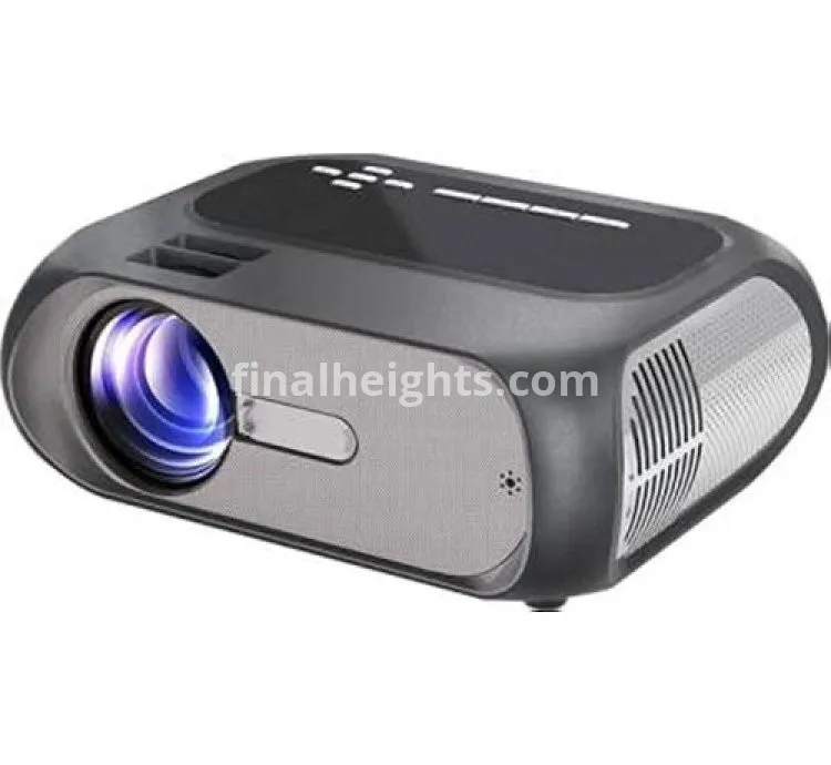 Borrego T7 HD 1080P Smart Home Theater Projector Multimedia Multi-Screen Interactive (7000 lm) Portable Projector- Multicolor
