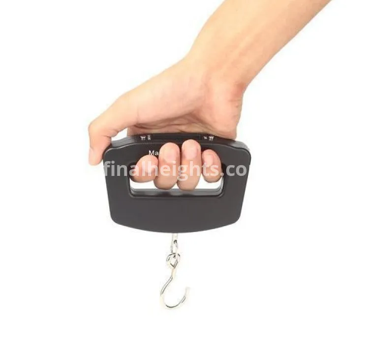 50kg LCD Digital Luggage Weighing Scale - Colour May Vary