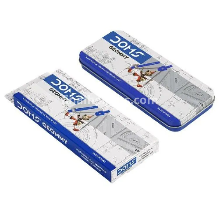 Doms *DOMS Geommy Mathematical Drawing Instrument Geometry Box
