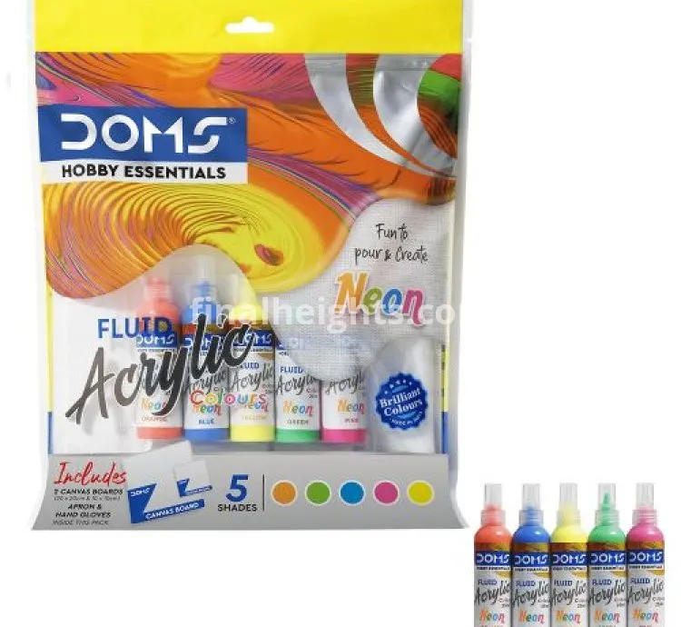 Doms NEON Fluid Acrylic Colour
