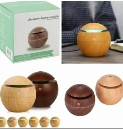Wooden Electric Humidifier/ Diffuser Mini - Brown
