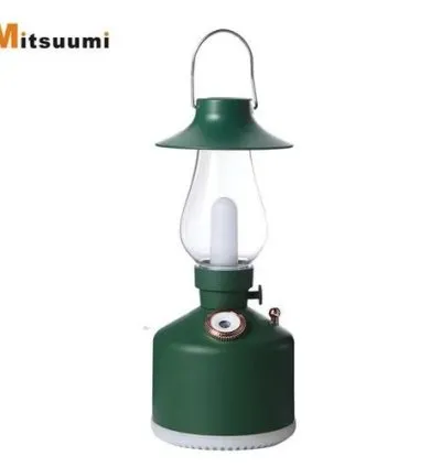 Holyzon 280ML Lantern Shape Multifunctional Vintage Lamp Humidifier