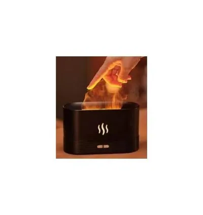 Aromatherapy Mist Humidifier with Essential Oil Diffuser & Flame Light 180mL
