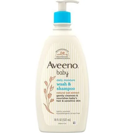 Aveeno Baby, Wash and Shampoo – 532ml