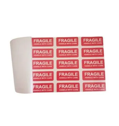 Fargile Sticker Per Book A4 Size 1