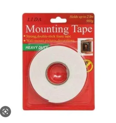 Double Sided Mounting Tape  - White 1