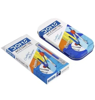 Doms Accumate Geometry Sets - Mathematical Set (Multicolor) 1