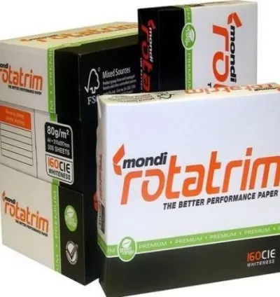 Mondi Rotatrim, Copy Paper, 80g, 5 Reams Per Carton 500 Sheets 1