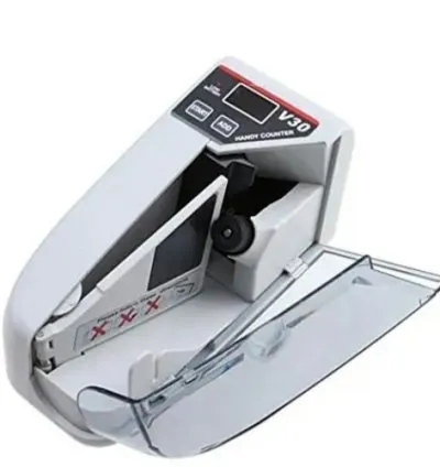 Portable V30 Mini Money Counting Machine Handy Counter-White 1