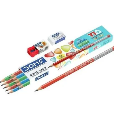 Doms *DOMS Y1 Super Dark Triangle Pencil 1