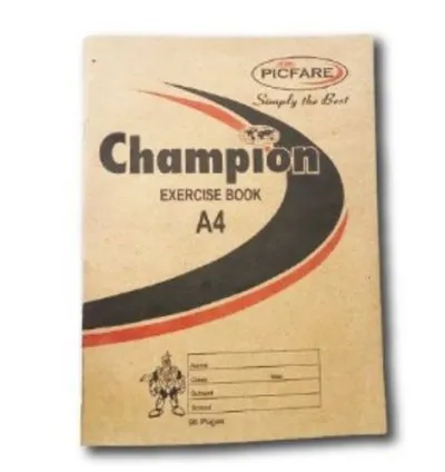 Bookmart  24 Packs Of 96 Pages Champion Exercise Books - Brown 1