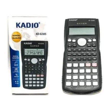 Kadio KD-82MS Super Scientific Calculator - Black 1