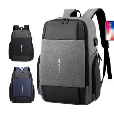 Travel Laptop Backpack Water Resistant Anti-Theft Bag With USB Charging Port And Lock 15.6 Inch Computer Business Backpacks For Women Men College School Student Gift, Bookbag Casual Daypack 1