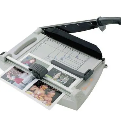 A4 Guillotine Twin Paper/Photo Cutter- White 1