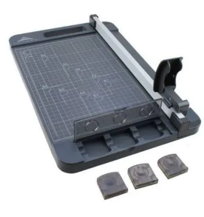 Paper A4 size Rotary Trimmer Cutter, Perforating Machine & Scallop 1