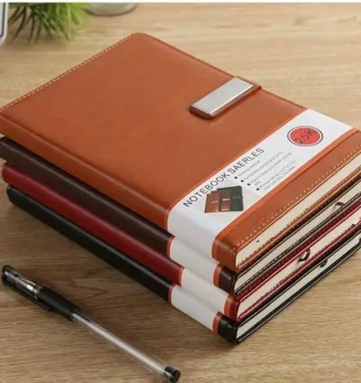 A5 Size Business  Note Book  -Brown-1 Pc 1