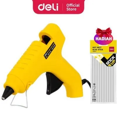 Hot Melt Glue Gun -Big Size  With 10pcs Clear Glue Sticks. 1