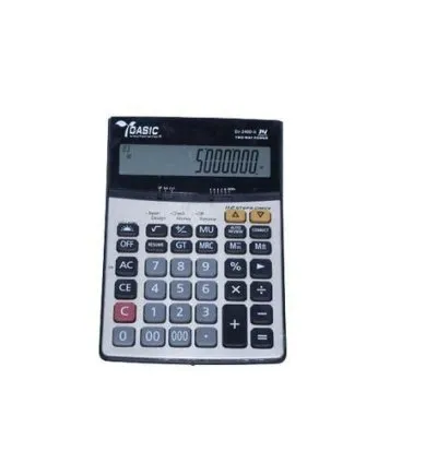 Casic Caltulator With The Money Detector Blue Light -Grey 1