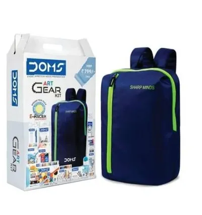 Doms Art Gear Kit With Good Quality Bag - Assorted Color 1