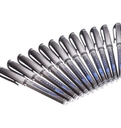 Soft Grip Impact Pens Set - Blue 1
