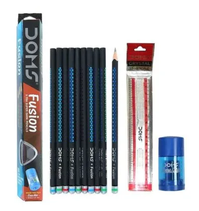 Doms Fusion X-tra Super Dark Pencil Pack