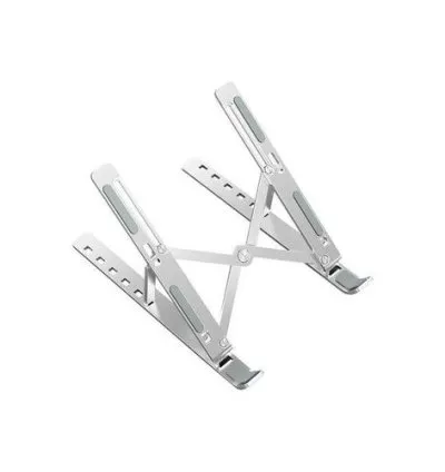 Other Laptop Stand Foldable Support Base Notebook Stand Holder -Silver