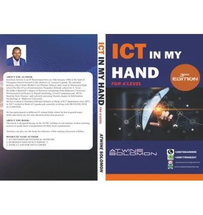 Atwine Solomon Ict In My Hand 4 Alevel - 3rd Edition - Purple