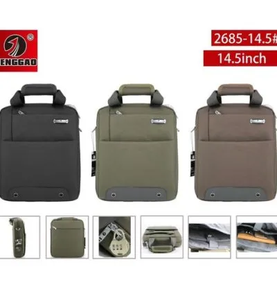 DENGGAO 1 Piece Of 14.5 Inch Small Canvas Messenger Bag for Men Medium-Sized Shoulder Bag Mens Retro Crossbody Bag Man Travel Bag Tablet Bag Case Suitable for A4 Magazine/iPad & Tablets- Multicolor