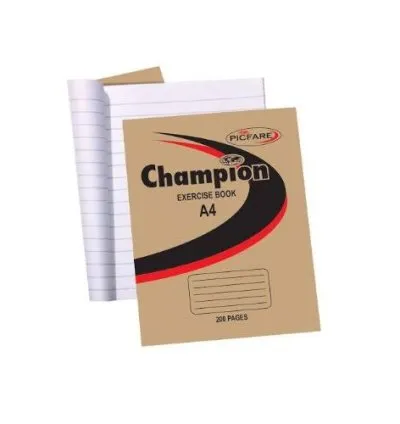 Champion A4 Black Books Dozen 12 Pieces 1