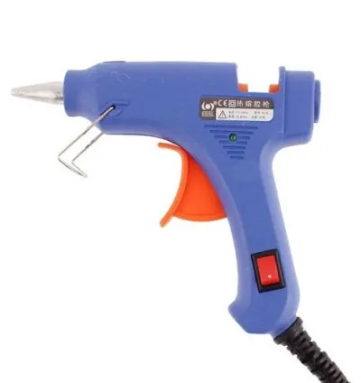 Electric Heating Hot Melt Glue Gun Blue 1
