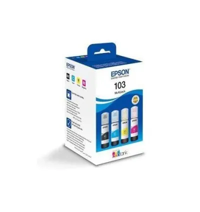 Epson 103 Multipack 4 in 1 ink bottles Black, Magenta, Cyan, Yellow 1