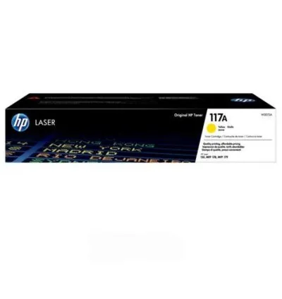 Hp Original 179fnw,178nw,150nw 117A Yellow Toner Cartridge - W2072A - Yellow 1