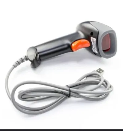 Portable Wired Android Bar Code Reader Handheld Qr Code 1D 2D Barcode Scanner for Supermarket Library Warehouse Includes Stand hand 1