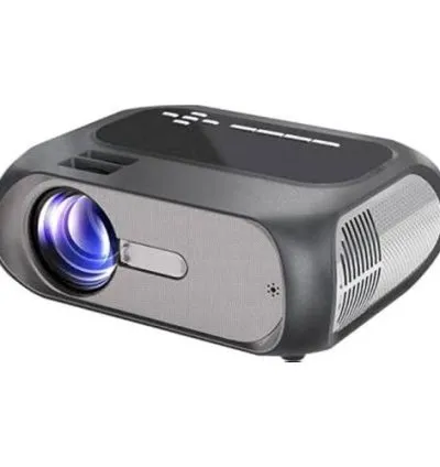 Borrego T7 HD 1080P Smart Home Theater Projector Multimedia Multi-Screen Interactive (7000 lm) Portable Projector- Multicolor 1