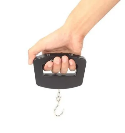 50kg LCD Digital Luggage Weighing Scale - Colour May Vary 1