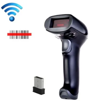 NETUM F5 Barcode Scanner, Model: Wireless Red Light 1