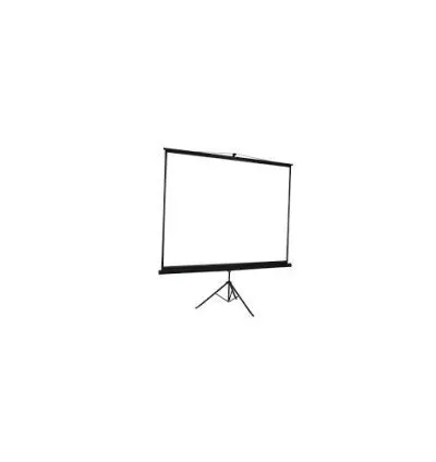 1.8m x1.8m Projector Screen With Stand - White 1