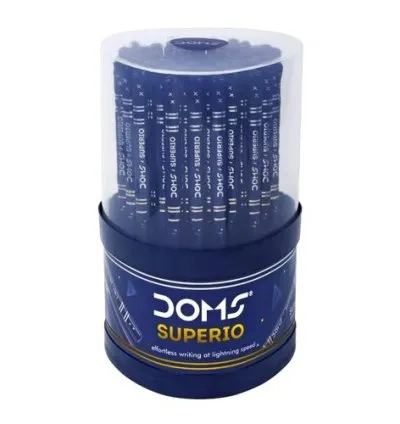 Doms Superio Non-Toxic Super Dark Graphite Pencils Tumbler Pack , Effortless Writing Ideal For Sketching & Drawing,  Pack of 50 Pencil 1
