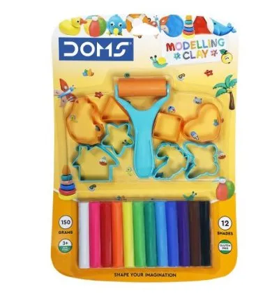 Doms Modelling Clay 12 Shades 1