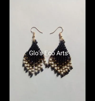 Handmade beaded earrings