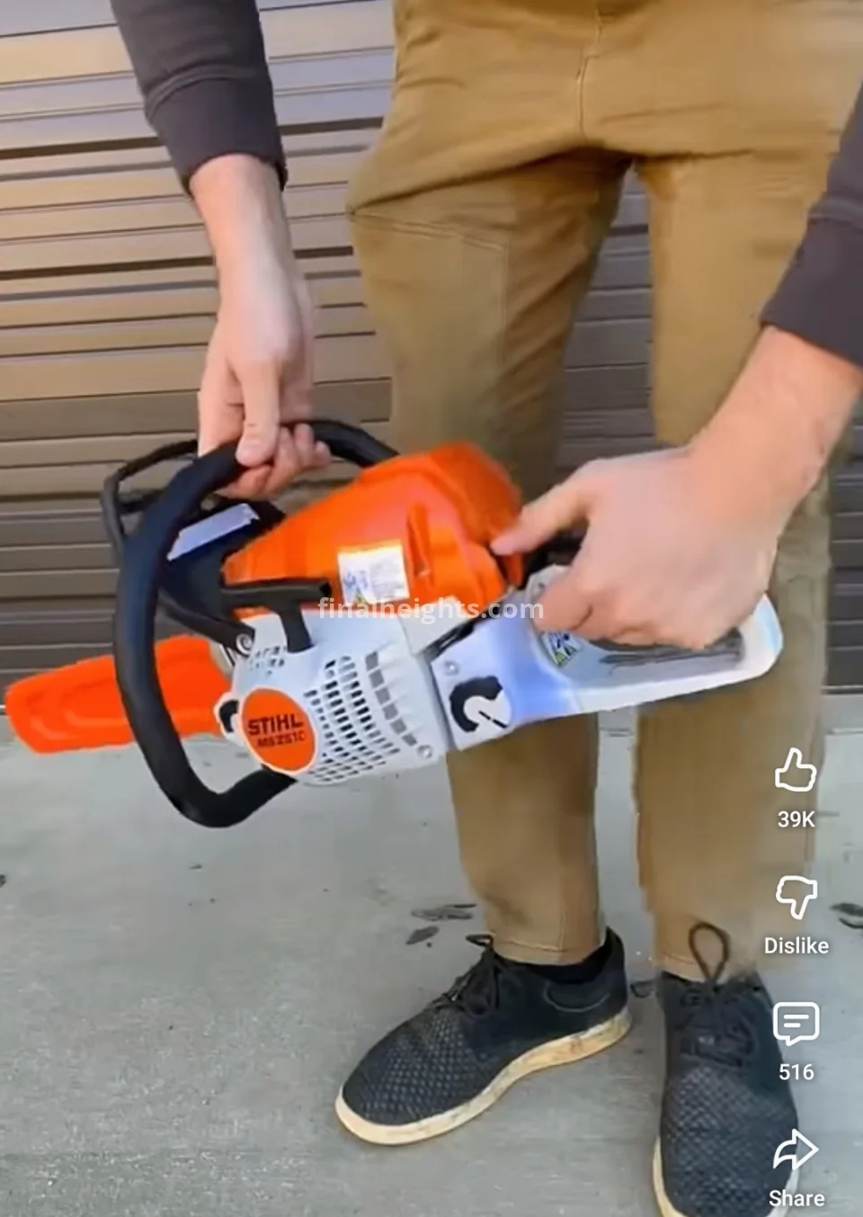 Next level chainsaw