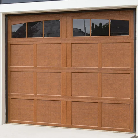 China Supplier 16'x7' 16'x8' Overlay Carriage 2 Car Garage Door OEM & Wholesale 3