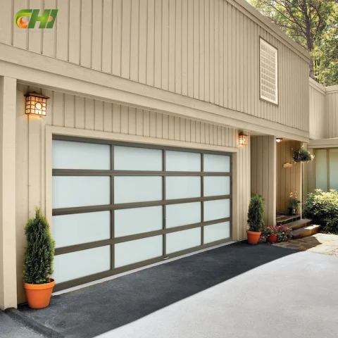 Custom Manufacturing Aluminum and Glass Garage Door Manufacturer for Wholesale Buyers