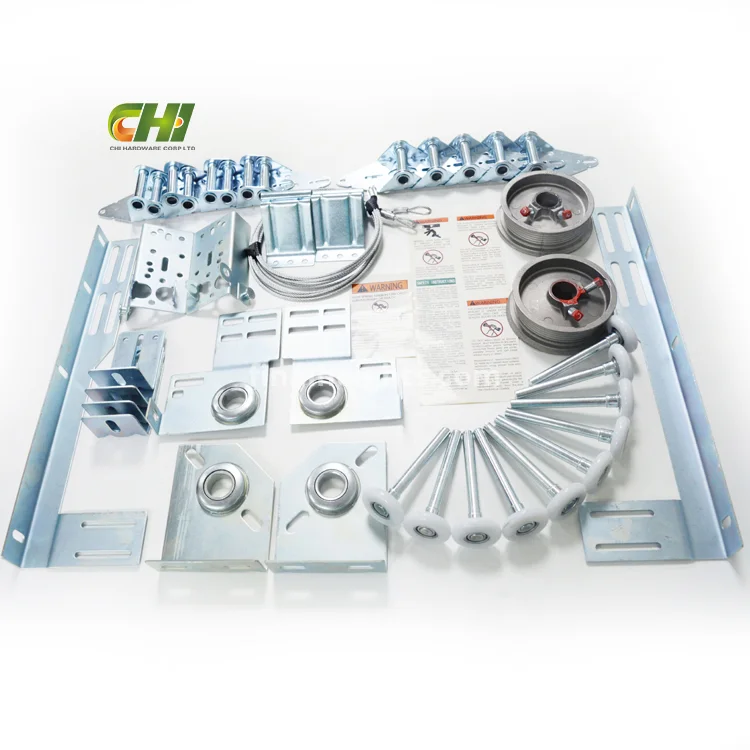 OEM & Wholesale 8'x7' or 9'x7' Hardware Boxes & Kits for Garage Doors China Supplier