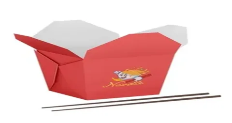 Custom Chinese Food Boxes for Simple Restaurant Packaging