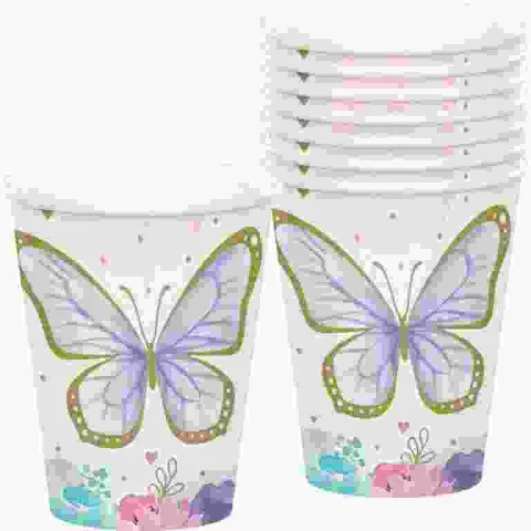 Explore the benefits of custom Butterfly paper cups for local coffee shops