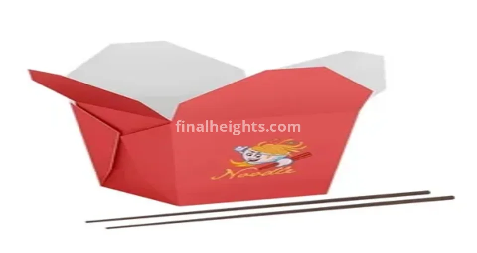 Custom Chinese Food Boxes for Simple Restaurant Packaging